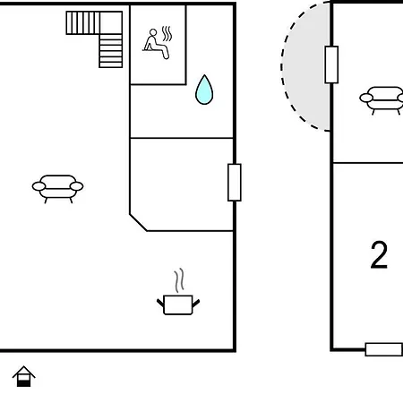 Holiday home Gorgeous In Romo With Sauna *